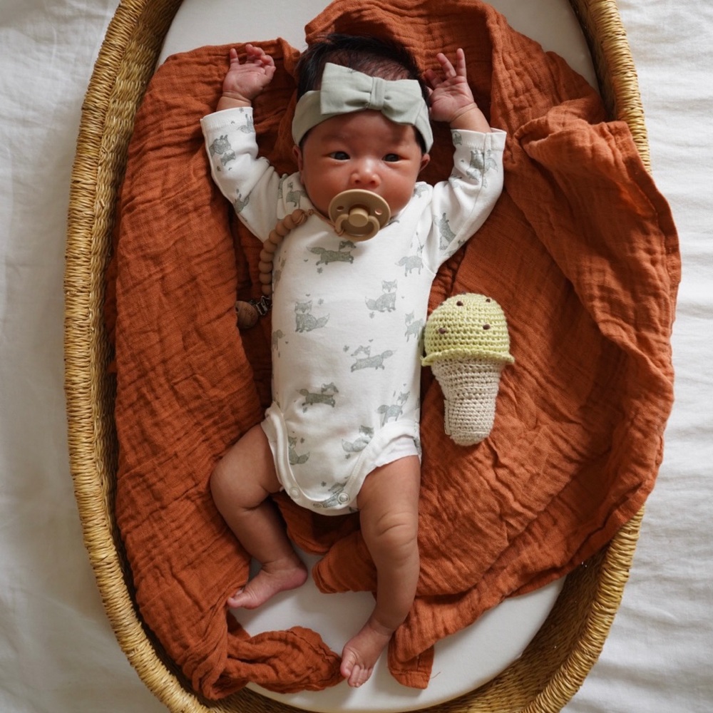 H&M long sleeve bodysuit